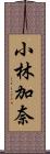 小林加奈 Scroll