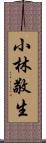 小林敬生 Scroll