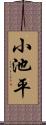 小池平 Scroll