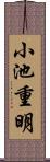 小池重明 Scroll