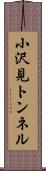 小沢見トンネル Scroll