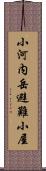 小河内岳避難小屋 Scroll