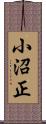 小沼正 Scroll