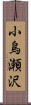 小烏瀬沢 Scroll