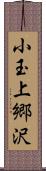 小玉上郷沢 Scroll