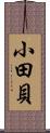 小田貝 Scroll