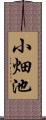 小畑池 Scroll