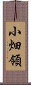 小畑領 Scroll