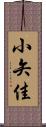 小矢佳 Scroll