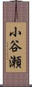 小谷瀬 Scroll