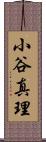 小谷真理 Scroll