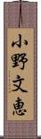 小野文恵 Scroll