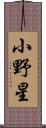 小野星 Scroll