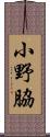 小野脇 Scroll