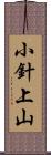 小針上山 Scroll