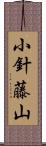 小針藤山 Scroll