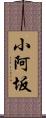 小阿坂 Scroll