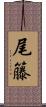 尾籐 Scroll