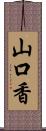 山口香 Scroll