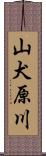 山犬原川 Scroll