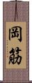岡筋 Scroll