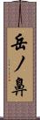 岳ノ鼻 Scroll
