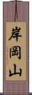 岸岡山 Scroll