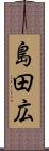 島田広 Scroll