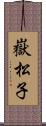 嶽松子 Scroll