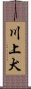 川上犬 Scroll