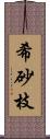 希砂枝 Scroll