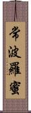 常波羅蜜 Scroll