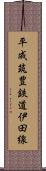 平成筑豊鉄道伊田線 Scroll