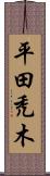 平田禿木 Scroll