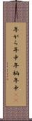 年がら年中 Scroll