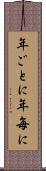 年ごとに Scroll