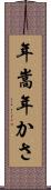 年嵩 Scroll