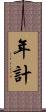 年計 Scroll
