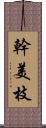 幹美枝 Scroll