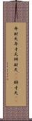 弁財天 Scroll