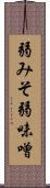 弱みそ Scroll