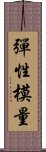 彈性模量 Scroll