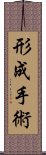 形成手術 Scroll