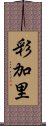 彩加里 Scroll