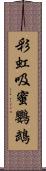 彩虹吸蜜鸚鵡 Scroll