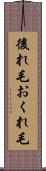後れ毛 Scroll