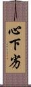 心下劣 Scroll