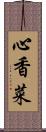 心香菜 Scroll