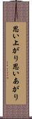思い上がり Scroll