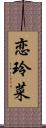 恋玲菜 Scroll